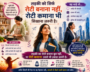 रोटी बनाने से ज़्यादा ज़रूरी